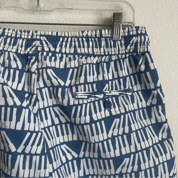Frescobol Carioca Short Pattern Swim Trunk Board Shorts - Picture 3 of 8